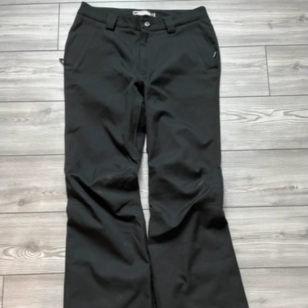 L1 Premium Goods Men Snowboard Chino Pants, Medium, Black